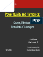 Power Quality and Harmonics