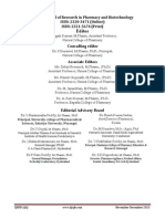 Indian Journal of Research in Pharmacy and Biotechnology Vol-1-Issue-6-Nove-Dec 2013