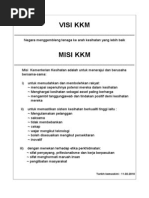 Misi, Visi KKM (Updated 11.02.1010)