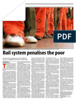Bail System Penalises the Poor