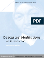 Wilson Catherine, Descartes' Meditations (An Introduction)