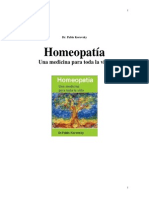 Libro Homeopatía Una Medicina para Toda La Vida - Dr. Pabl