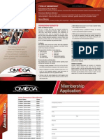 OMEGA Membership Brochure