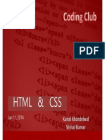 HTML & Css