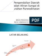 Pengendalian Daerah Sempadan Aliran Sungai di Kelurahan Purwodinatan.pptx
