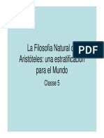 Classe 5 PDF- A Filosofia Natural de Aristóteles