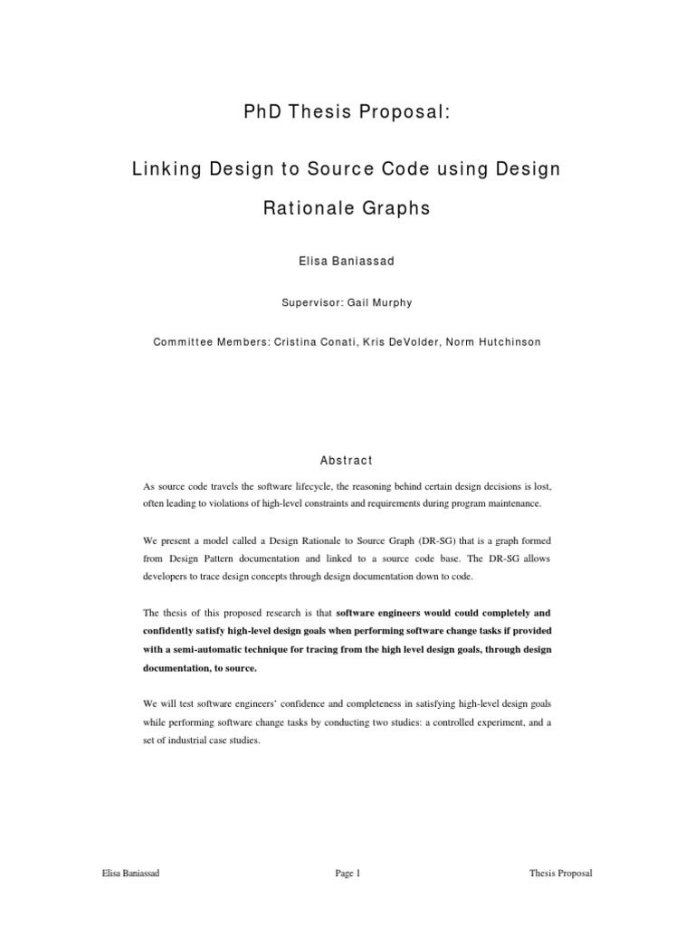 Research proposal for software engineering image