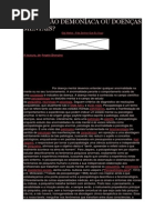 POSSESSÃO DEMONÍACA OU DOENÇAS MENTAIS