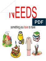 Needs: Something You To Have