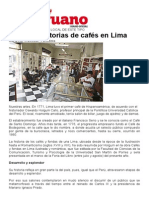cafés en Lima