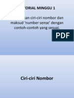 Ciri Ciri Nombor Dan Nombor Sense