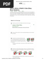Download 4 Ways to Solve a Rubiks Cube Easy Move Notation - WikiHow by Umesh Patil SN201434530 doc pdf