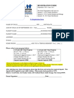 3's Registration Form 14-15