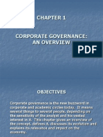 Chapter 1 Corporate Governance An Overview