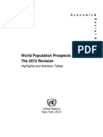 World Population Prospects 2012