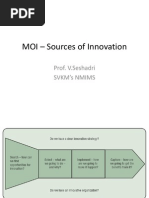 Sources of Innovation