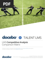 Download Lms Comparison Matrix - Docebo  Talent Learning Management Systems by Docebo E-Learning SN201452034 doc pdf
