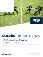 Lms Comparison Matrix - Docebo & Talent Learning Management Systems
