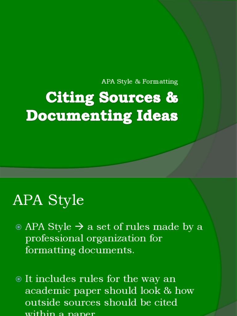 Apa powerpoint citation generator image