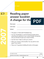 2007EngKS3ReadingAnswer PrimaryTools