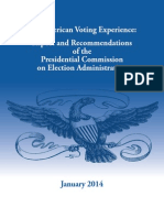 Voting Commission Recommendations 