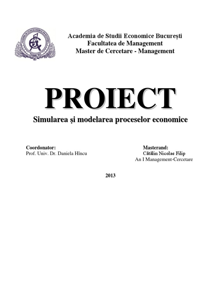 Proiect Simulare | PDF