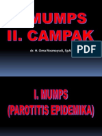 Mumps &ooooooooo Campak