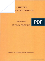Edwin Gerow Indian Poetics