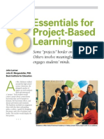 Project Based Learning Article_8_Essentials