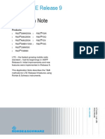 CMW500 - Application Notes LTE R9 Measurements PDF
