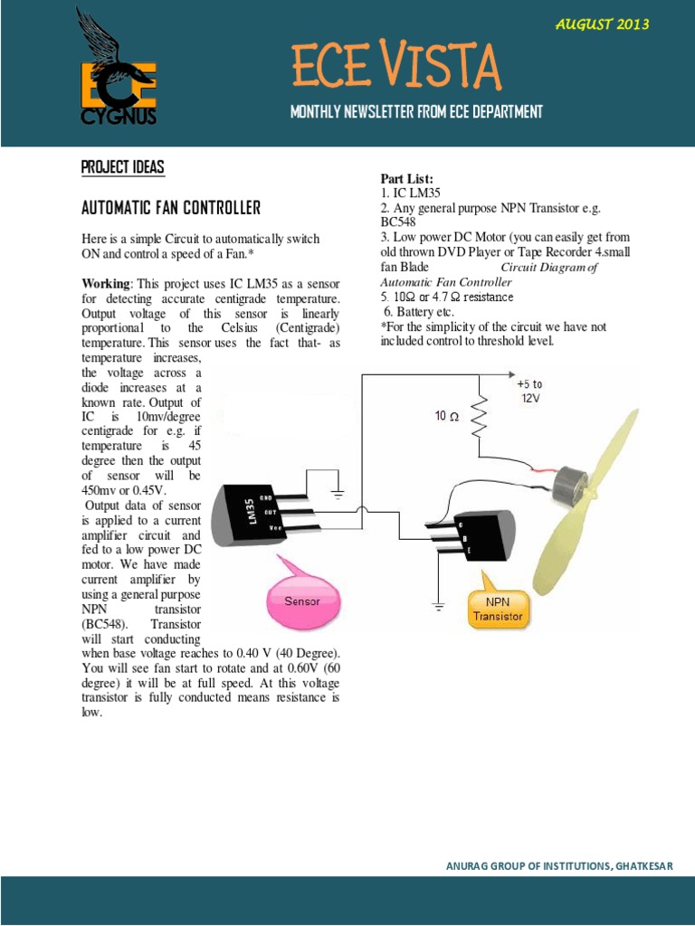 ECE Project Ideas and Innovations | PDF | Technology & Engineering