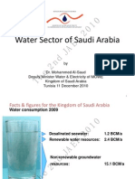 Jaef 2010: Water Sector of Saudi Arabia