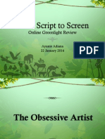 Script to Screen OGR