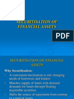 Securitisation of Financial Assets