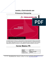 Primavera P6 Curso Basico Espanol