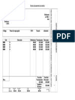 Modelo 39 Recibo de Pagamento de Salario Empregado