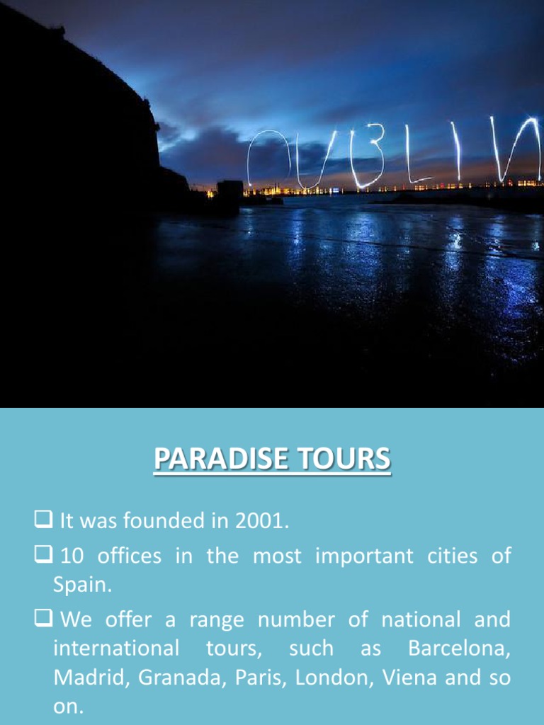 DUBLIN TOURIST GUIDE PDF visual data 7