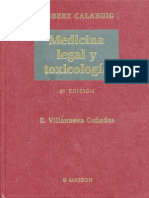 MEDICINA LEGAL Y TOXICOLOGIA - Gisbert Calabuig, J. A. & Villanueva Cañadas, E