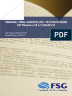 Manual Normas Academicas FSG