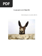 Bruno Devos - Lo que pasó a ser el Opus Dei