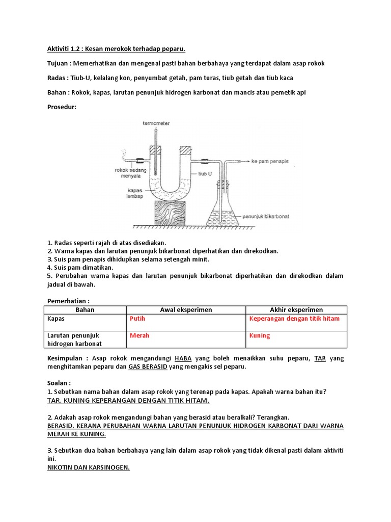Sains T3 Eksperimen 1 Pdf