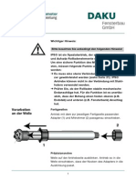 Anleitung Rollladenmotor