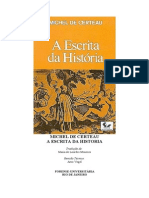 Michel de Certeau - A Escrita da história (doc)(rev)