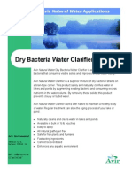 Clarifier Dry Bacteria