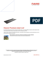 Classic Premium Steel Roof