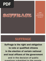 V Suffrage