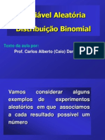 Aula - Distribuicao Binomial