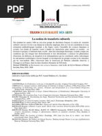 Seminaire Transculturalite Des Arts Biblio 23 01