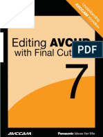 Editing AVCHD With Final Cut Pro 7