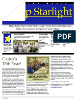 Camp Starlight: Camp's 15th Year!!